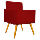 Kit 02 Poltronas Beatriz Pés Palitos Mel Corano - Amarena Móv