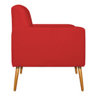 Kit 02 Poltronas Bella Pés Palito Mel Corano - Amarena Móveis