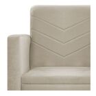 Kit 02 Poltronas Bella Pés Palito Mel Corano - Doce Sonho Móv