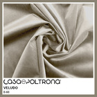 Kit 02 Poltronas Betina Base Mustard Veludo Marrom Claro - Ca