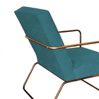 Kit 02 Poltronas Cadeira Malta Decorativa Sala Aramado Bronze