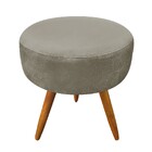 Kit 02 Poltronas Com 01 Puff Larissa Sue - Marrom Rato