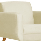 Kit 02 Poltronas Cristal Requinte Suede Cores - Ds Estofados