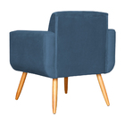 Kit 02 Poltronas Cristal Requinte Suede Cores - Ds Estofados