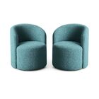 Kit 02 Poltronas Curva Orgânica Nature Gaia Boucle - Montanar