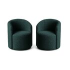 Kit 02 Poltronas Curva Orgânica Nature Gaia Boucle - Montanar