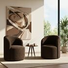 Kit 02 Poltronas Curva Orgânica Nature Gaia Boucle - Montanar