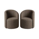 Kit 02 Poltronas Curva Orgânica Nature Gaia Boucle - Montanar