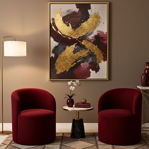 Kit 02 Poltronas Curva Orgânica Nature Gaia Suede - Montanari