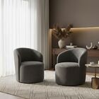 Kit 02 Poltronas Curva Orgânica Nature Gaia Veludo - Montanar