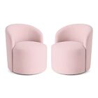 Kit 02 Poltronas Curva Orgânica Nature Gaia Veludo - Montanar