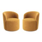 Kit 02 Poltronas Curva Orgânica Nature Gaia Veludo - Montanar