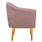 Kit 02 Poltronas Dandara Pés Palito Linho - Amarena Móveis -