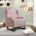 Kit 02 Poltronas De Amamentação Com Balanço Malu Base De Made