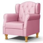 Kit 02 Poltronas De Amamentação Pés Madeira Lucy Z39 Sintétic