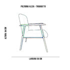 Kit 02 Poltronas Decorativa Alexa Suede Rosa