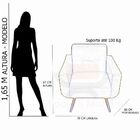 Kit 02 Poltronas Decorativa Anitta Pés Madeira Suede Verde