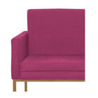 Kit 02 Poltronas Decorativa Bellinha Base De Ferro Dourado Su