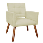 Kit 02 Poltronas Decorativa Camila Suede Várias Cores - Ds Es