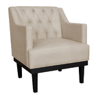 Kit 02 Poltronas Decorativa Clássica Base Em Madeira Suede Co