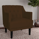Kit 02 Poltronas Decorativa Clássica Suede Cores - Ds Estofad