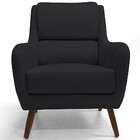 Kit 02 Poltronas Decorativa De Sala De Estar E Recepção Gooby