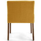 Kit 02 Poltronas Decorativa Fixa Base De Madeira Angel D02 Ve