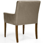 Kit 02 Poltronas Decorativa Fixa Base De Madeira Angel D02 Ve