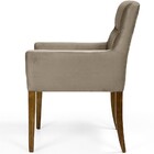 Kit 02 Poltronas Decorativa Fixa Base De Madeira Angel D02 Ve