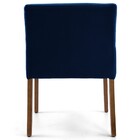 Kit 02 Poltronas Decorativa Fixa Base De Madeira Angel D02 Ve