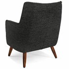 Kit 02 Poltronas Decorativa Fixa Pés De Madeira Isabella D02