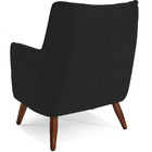 Kit 02 Poltronas Decorativa Fixa Pés De Madeira Isabella D02