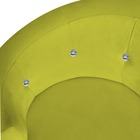 Kit 02 Poltronas Decorativa Giovana Base Giratória Suede Amar