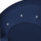 Kit 02 Poltronas Decorativa Giovana Base Giratória Suede Azul