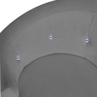 Kit 02 Poltronas Decorativa Giovana Base Giratória Suede Graf