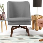 Kit 02 Poltronas Decorativa Giratória Base Ka Pérsia D02 Linh