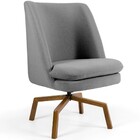 Kit 02 Poltronas Decorativa Giratória Base Ka Pérsia D02 Linh