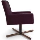 Kit 02 Poltronas Decorativa Giratória Base X Angel D02 Veludo