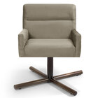 Kit 02 Poltronas Decorativa Giratória Base X Angel D02 Veludo