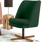 Kit 02 Poltronas Decorativa Giratória Base X Pérsia D02 Velud