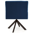 Kit 02 Poltronas Decorativa Giratória Eiffel Choco Angel D02