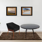 Kit 02 Poltronas Decorativa Jobim Pés De Ferro Bronze Bouclé