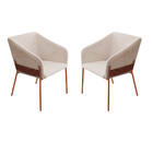 Kit 02 Poltronas Decorativa Jobim Pés De Ferro Bronze Bouclé