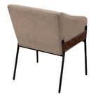 Kit 02 Poltronas Decorativa Jobim Pés De Ferro Preto Bouclé B