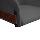 Kit 02 Poltronas Decorativa Jobim Pés De Ferro Preto Bouclé C