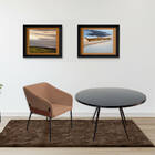 Kit 02 Poltronas Decorativa Jobim Pés De Ferro Preto Bouclé M