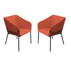 Kit 02 Poltronas Decorativa Jobim Pés De Ferro Preto Bouclé T