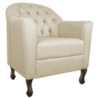 Kit 02 Poltronas Decorativa Julia Linho - Amarena Móveis - Be