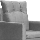 Kit 02 Poltronas Decorativa Ligia Suede Cores - Ds Estofados