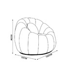 Kit 02 Poltronas Decorativa Orgânica Para Sala Cloud Bouclê E